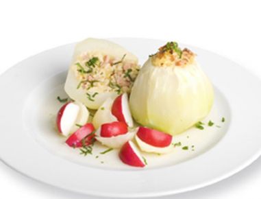 Gefüllte Kohlrabi