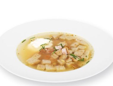 Selchfleischsuppe