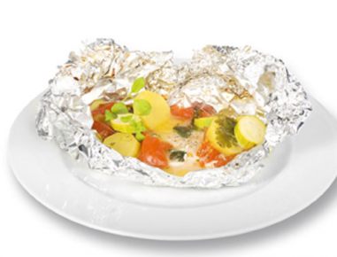 Pangasiusfilet in der Folie