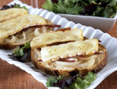 Französische Bauernbruschetta