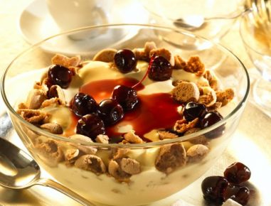 Amaretto-Creme mit Mascarpone