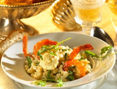 Rucola-Risotto 