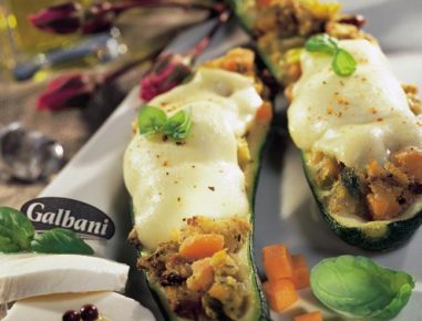 Überbackene Zucchini