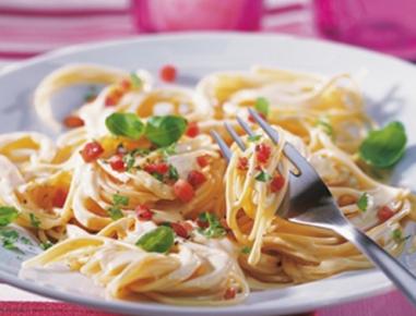 Spaghetti Carbonara a la Rama