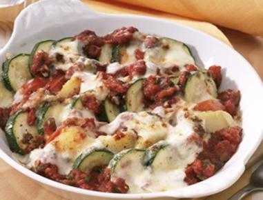 Kartoffel-Zucchini-Pilz Topf