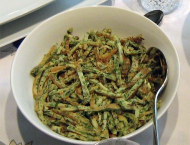 Frittaten mit Bärlauch