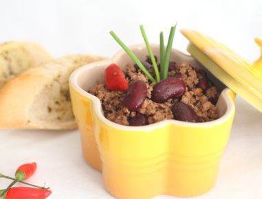 Chili con Carne mit Kakao und Cola