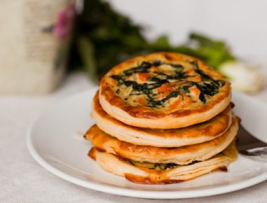 Frischkäse- Lachs-Tarteletts