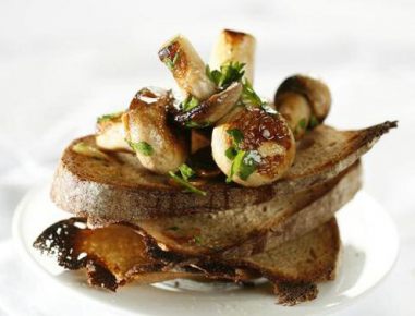 Petersilien-Champignons