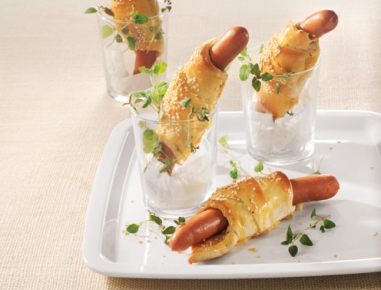 Frankfurter im Teigmantel