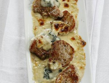 Gorgonzola- Schnitzel