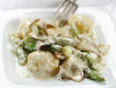 Spargelragout