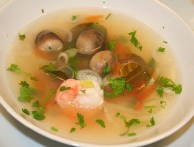 Thailändische Tom Yam Gung
