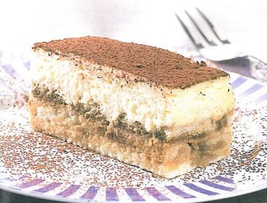Schnelles, schlankes Tiramisu