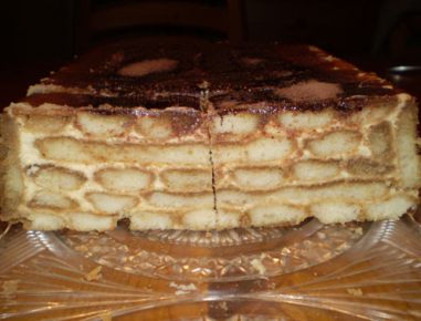 Tiramisu ohne Ei mit Schuß