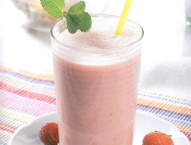 Himbeer Buttermilch Drink