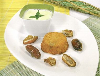 Reisauflauf mit Vanillesoße