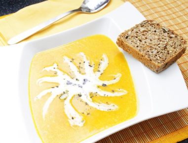 Kürbiscremesuppe