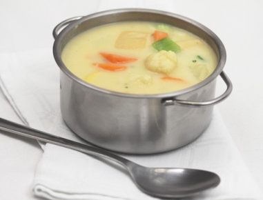 Grünkern-Gemüse-Suppe