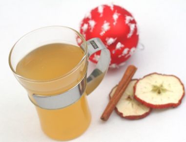 Apfelpunsch mit Calvados