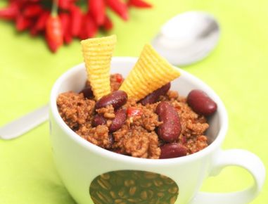 Chili con Carne mit Kaffee