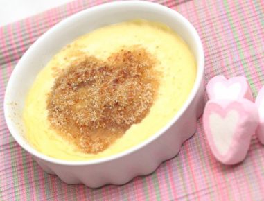 Erdnuss Crème brûlée