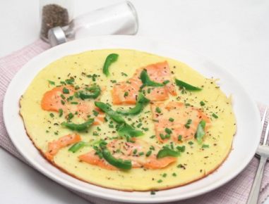 Pannekoeken mit Lachs (Pikante Holländische Palatschinken)