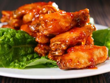 Chicken Wings mit Ahornsirup