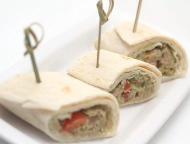Tortilla-Wraps mit Thunfisch