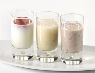 Scharfe Erdbeer-Buttermilch