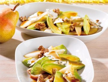 Birnen-Avocado-Carpaccio