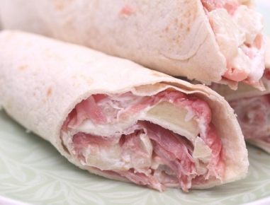 Wraps mit Melone und Prosciutto