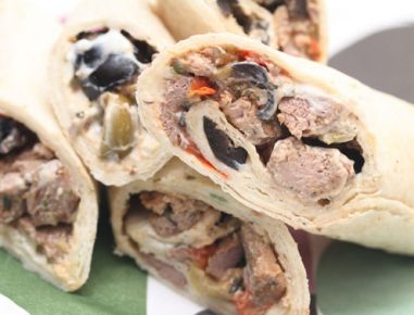 Griechische Lamm Wraps