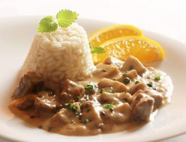 Hühnergeschnetzeltes mit Balsamico