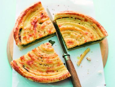 Makkaroni-Spinat-Tarte