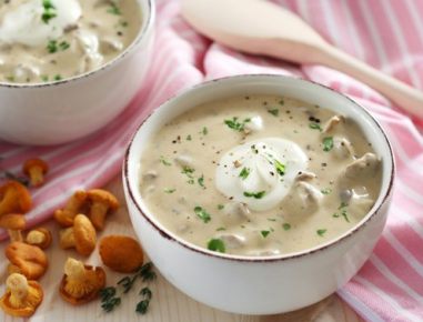 Champignoncremesuppe
