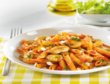 Vollkorn-Penne all‘ Arrabbiata