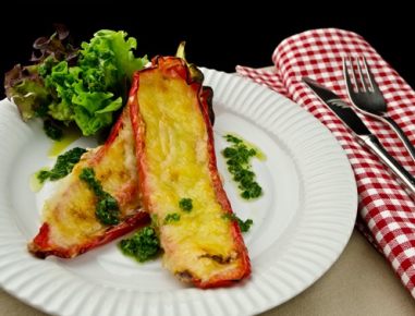 Gefüllte Pfefferoni „Mexiko“