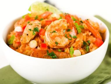 Jambalaya (Kreolischer Hühnertopf)