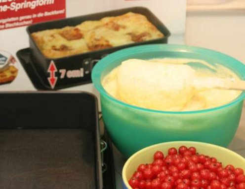 Alles nach Rezept zusammen rühren.
