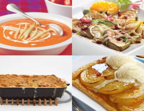 Vegetarisches Wintermenü mit Maroni und Feigen Vegetarisches Wintermenü mit Maroni und Feigen