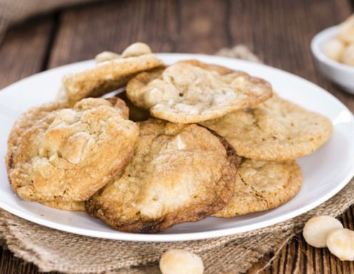 Macadamia-Vanille-Cookies Macadamia-Vanille-Cookies