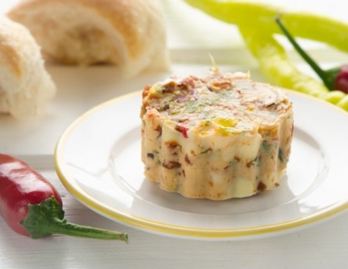 Scharfe Gartenchili-Butter Scharfe Gartenchili-Butter