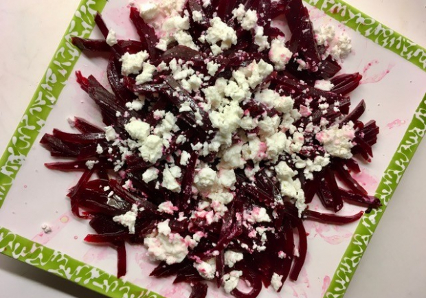 Rote R Ben Salat Mit Feta Rezept Ichkoche