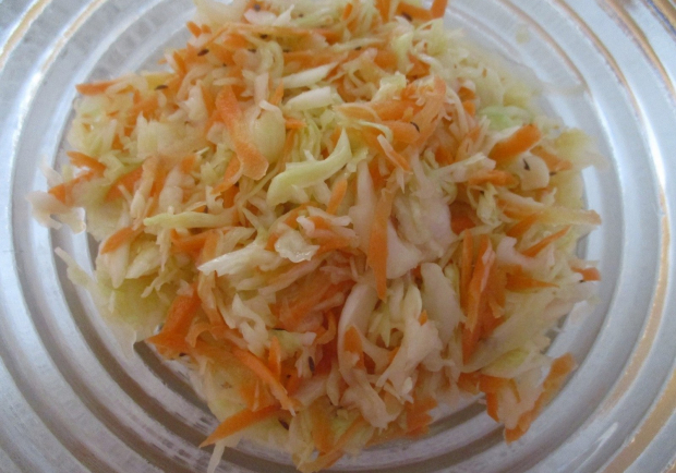 Weißkraut Karotten Salat Rezept ichkoche at