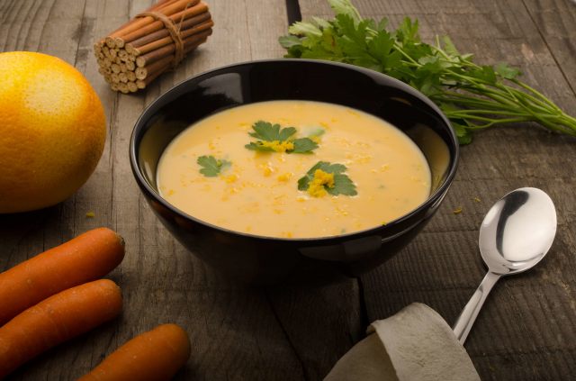 Karotten-Ingwer-Suppe - Rezept - ichkoche.at