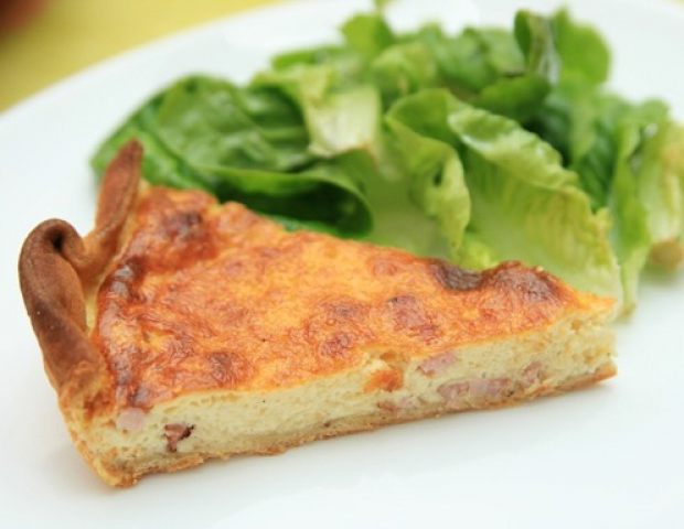 Quiche Lorraine (Lothringer Schinken-Käse-Kuchen) - Rezept - ichkoche.at