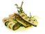 Zucchini zubereitet