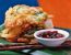 Okonomiyaki mit Jakobsmuscheln