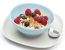 Haferflocken Frühstück mit Beeren